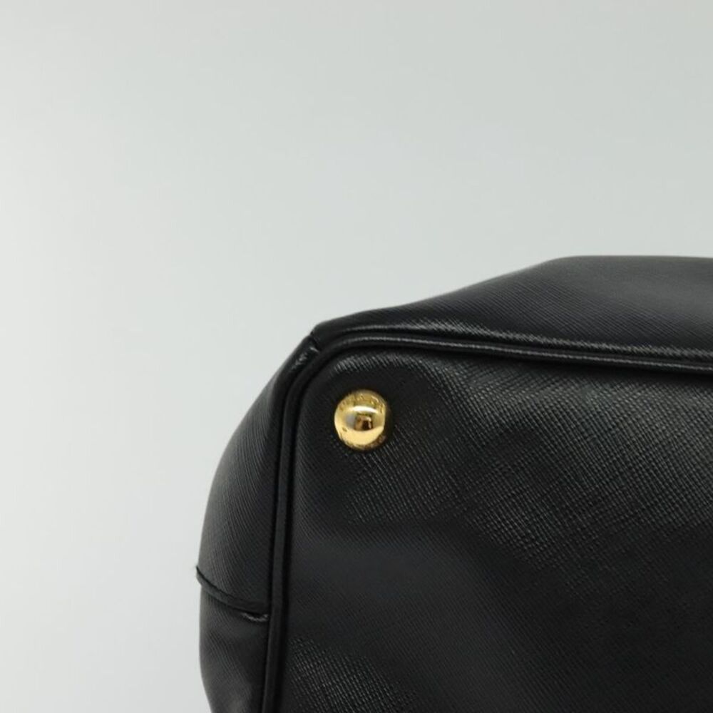 Prada Galleria Black Leather Handbag (Pre-Owned) - Picture 8 of 16